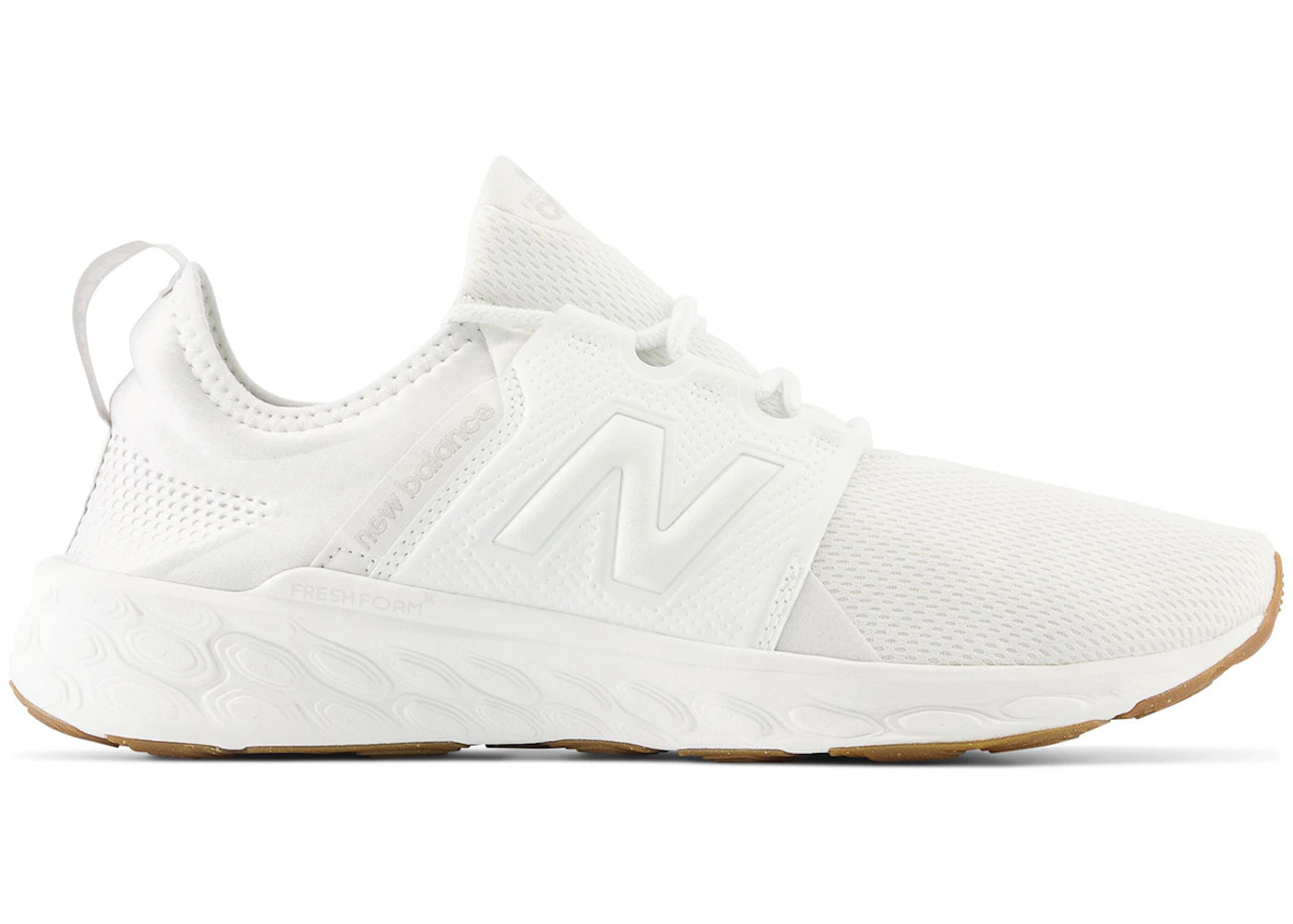 New Balance Fresh Foam X Cruz v3 White Gum - vue secondaire A