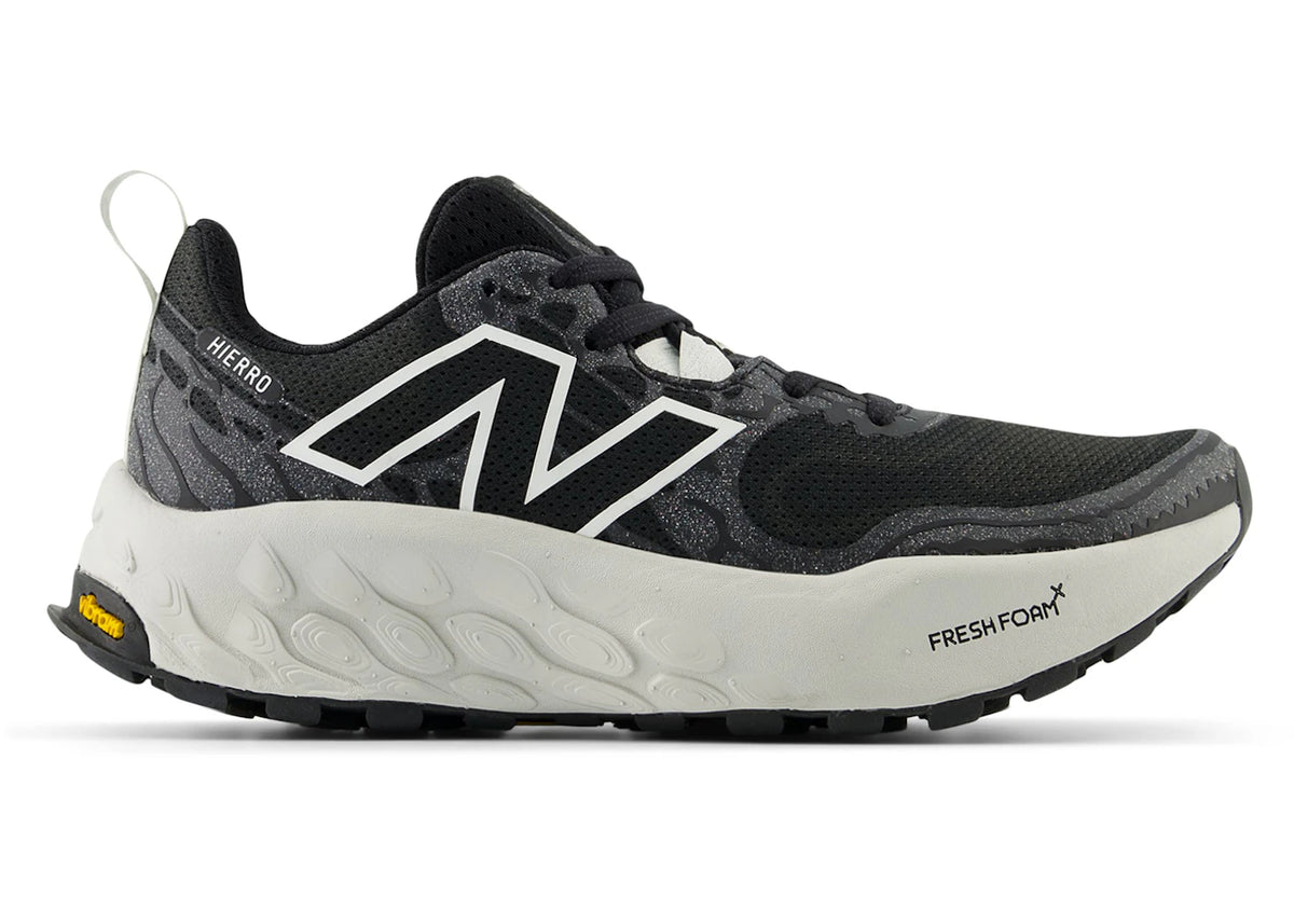 New Balance Fresh Foam X Hierro v8 Black Sea Salt Grey Matter (Women's) - vue secondaire A