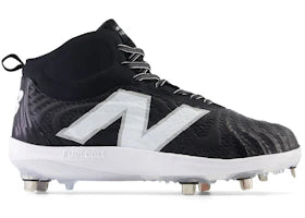 New Balance FuelCell 4040 v7 Mid Metal Black Optic White - vue 360