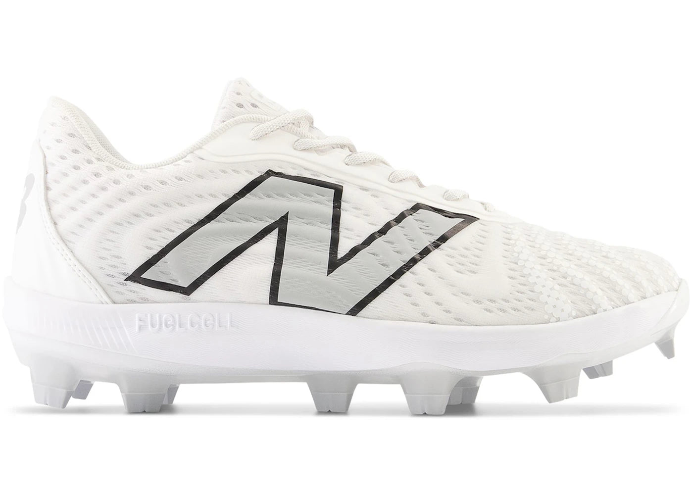 New Balance FuelCell 4040v7 Molded Optic White Rain Cloud - vue 360
