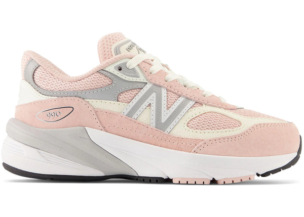 New Balance FuelCell 990v6 Pink Haze White (PS) sneakers - authentic New Balance shoes