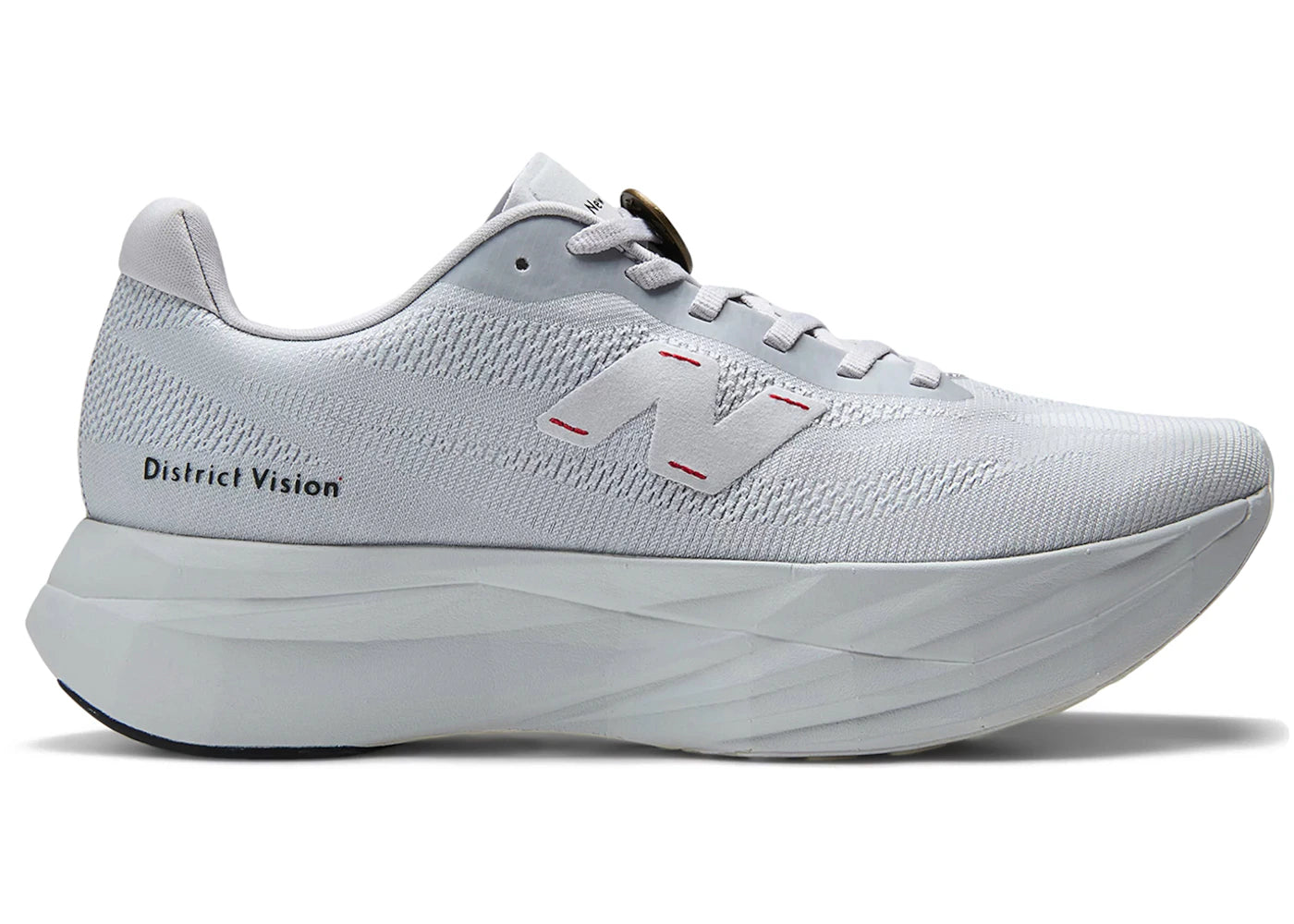 New Balance FuelCell SuperComp Elite v5 District Vision Pearl Grey (Women's) - vue secondaire A