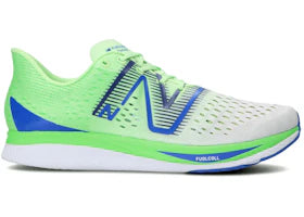 New Balance FuelCell SuperComp Pacer LE White Green Blue - vue 360