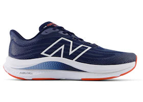 New Balance FuelCell Walker Elite Navy White Neo Flame - vue 360