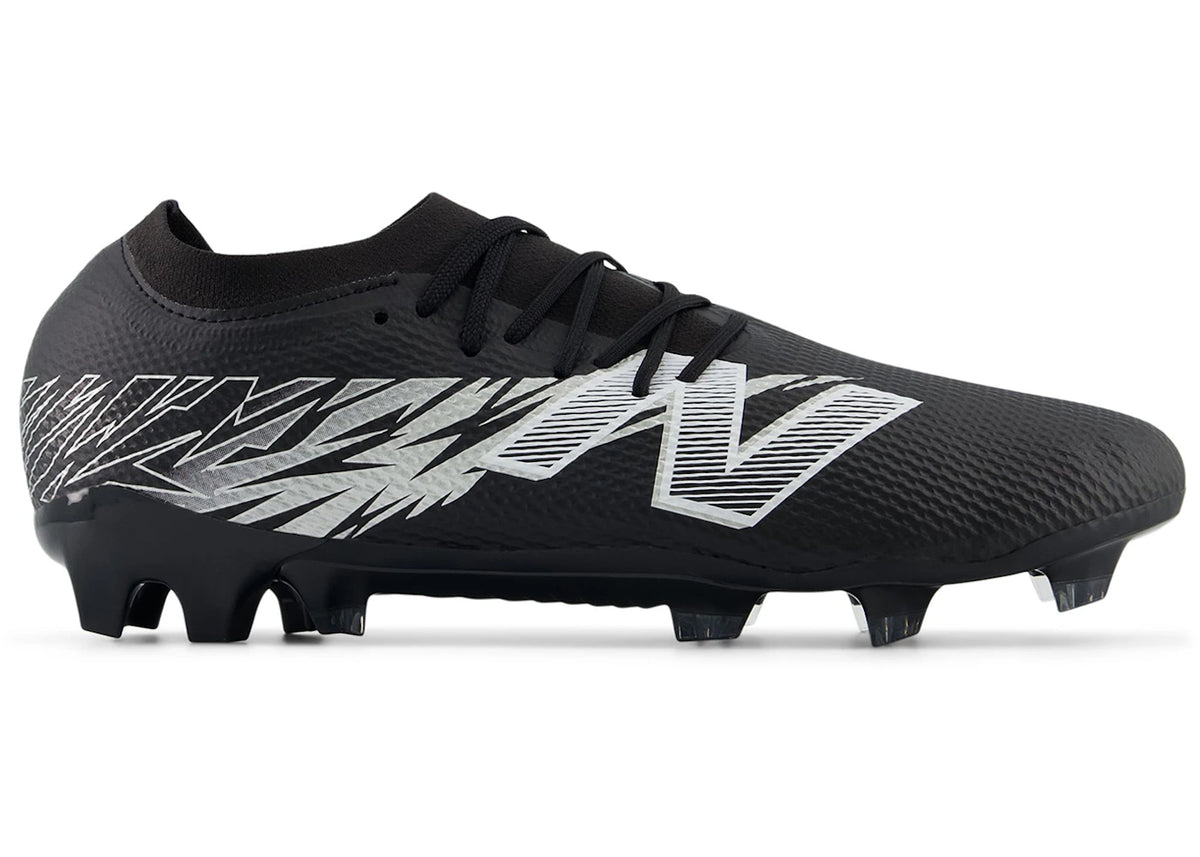 New Balance Furon Team FG V8 Black Metallic Silver White - vue secondaire A