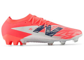 New Balance Furon Team FG V8 Energy Red Navy Light Cyclone - vue 360