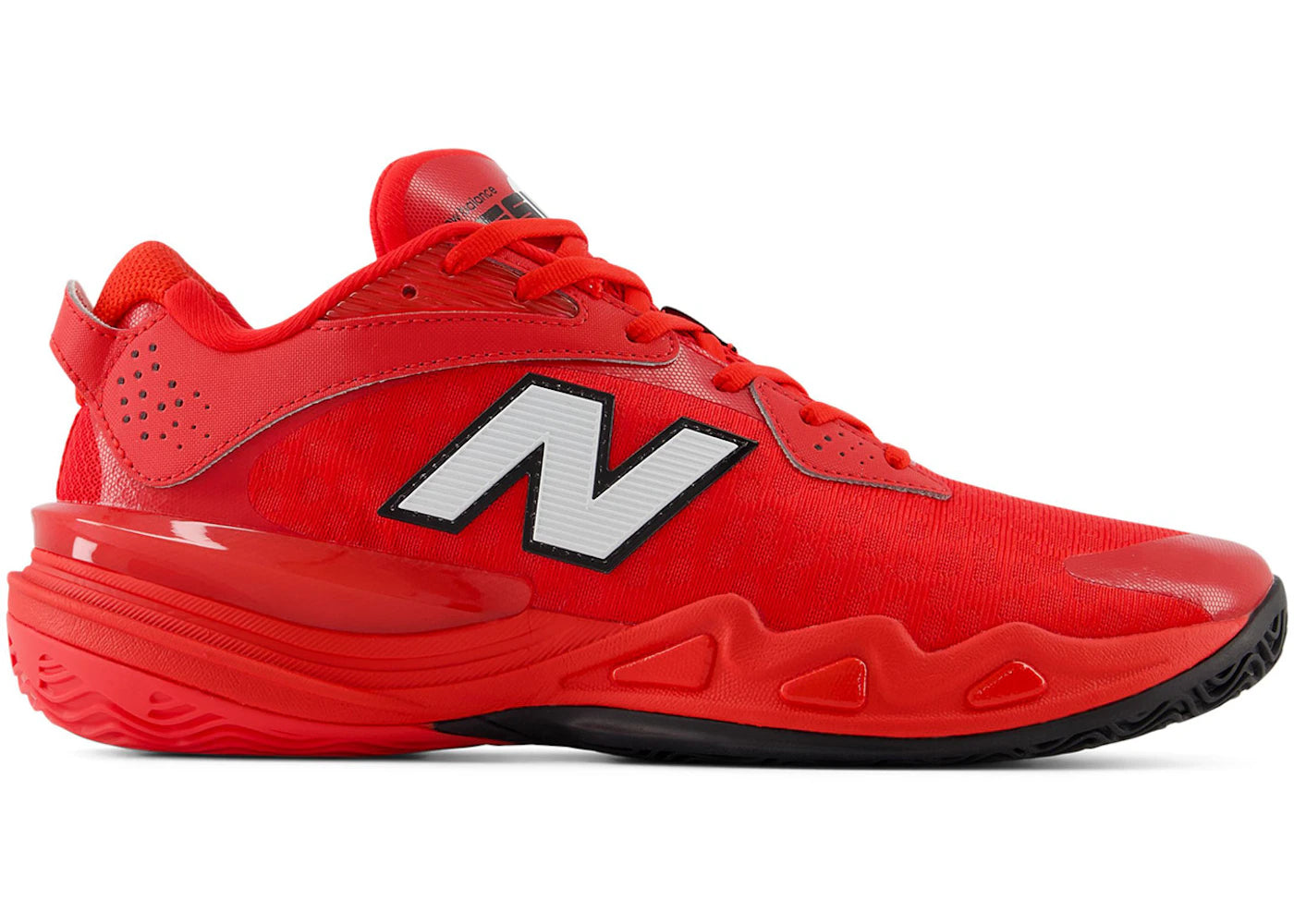 New Balance Hesi Low v2 True Red White - vue 360