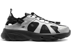 New Balance Kave Sandal Black Metallic Silver