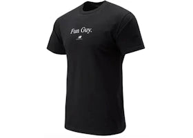 New Balance Kawhi Leonard Fun Guy Tee Black - vue 360