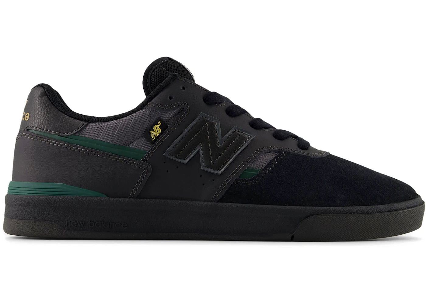 New Balance Numeric 306 Cup Jamie Foy Black Nightwatch Green - vue 360