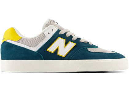 New Balance Numeric 574 Vulc Deep Ocean Sunflower - authentic New Balance sneakers