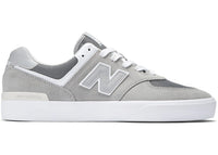 New Balance Numeric 574 Vulc Grey White