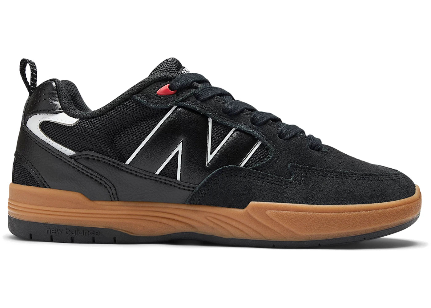 New Balance Numeric 808 Lite Tiago Lemos Black Gum - vue 360