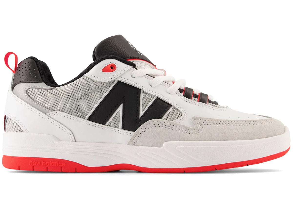 New Balance Numeric 808 Tiago Lemos White Black Red - vue secondaire A