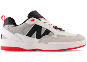 New Balance Numeric 808 Tiago Lemos White Black Red - vue 360