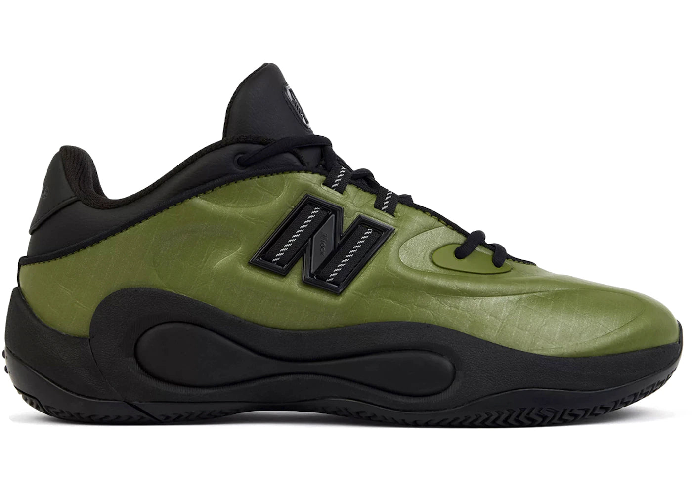 New Balance P400 Low Sport Green Black - vue 360