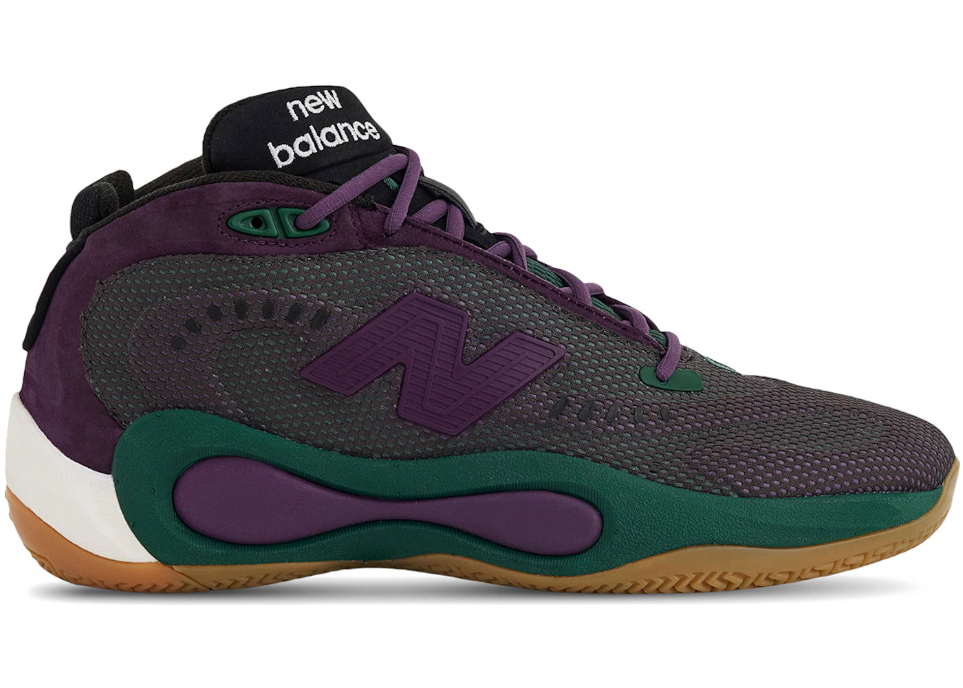New Balance P400 Nightwatch Green Midnight Violet - vue secondaire A