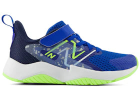 New Balance Rave Run v2 Bungee Lace Team Royal Blue Oasis Bleached Lime Glo (PS)