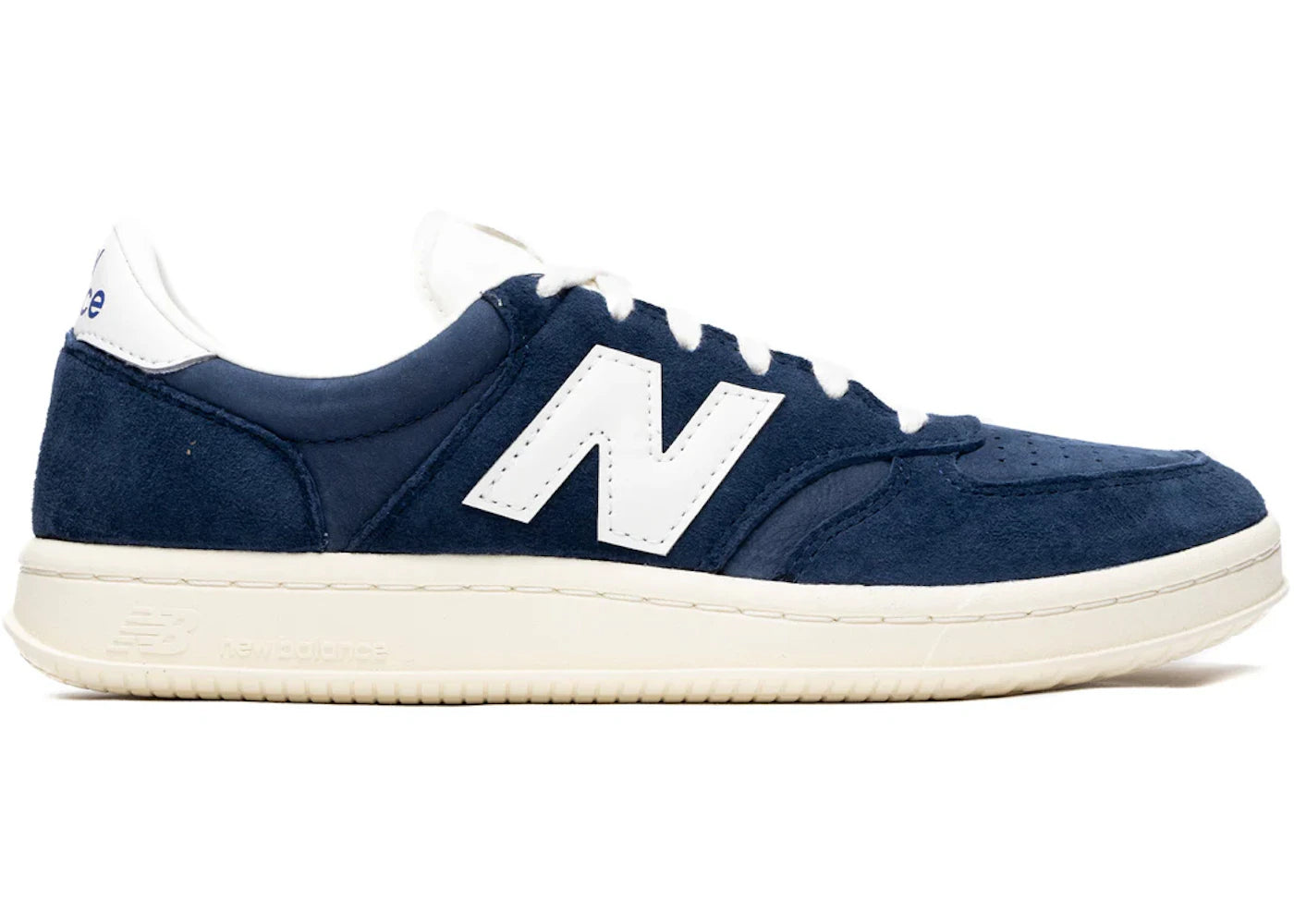 New Balance T500 Navy White - vue 360