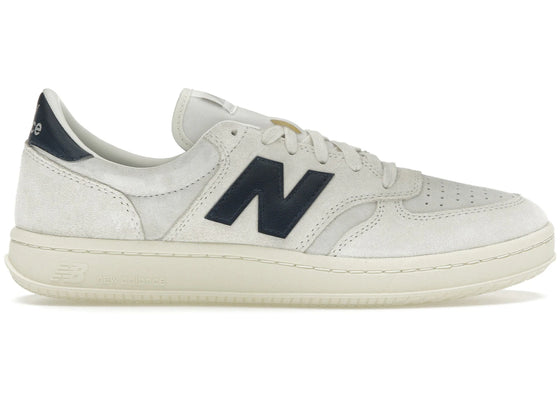 New Balance T500 Sea Salt Navy Angora sneakers - authentic New Balance shoes