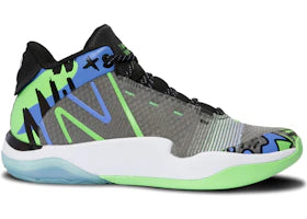 New Balance TWO WXY v2 Black Green Blue - vue 360