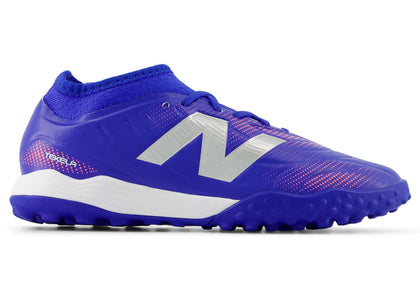New Balance Tekela Team Low Laced TF v5 Blue Gemstone Energy Red Silver (PS) - sneakers view 2