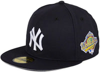 New Era New York Yankees 1996 World Series Patch 59Fifty Fitted Hat Navy
