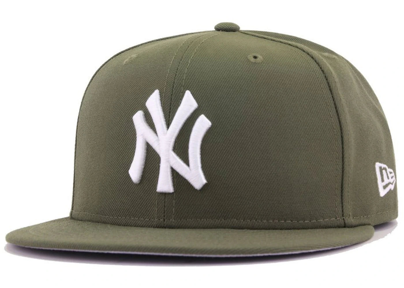 New Era New York Yankees 59Fifty Fitted Hat Olive - vue secondaire A