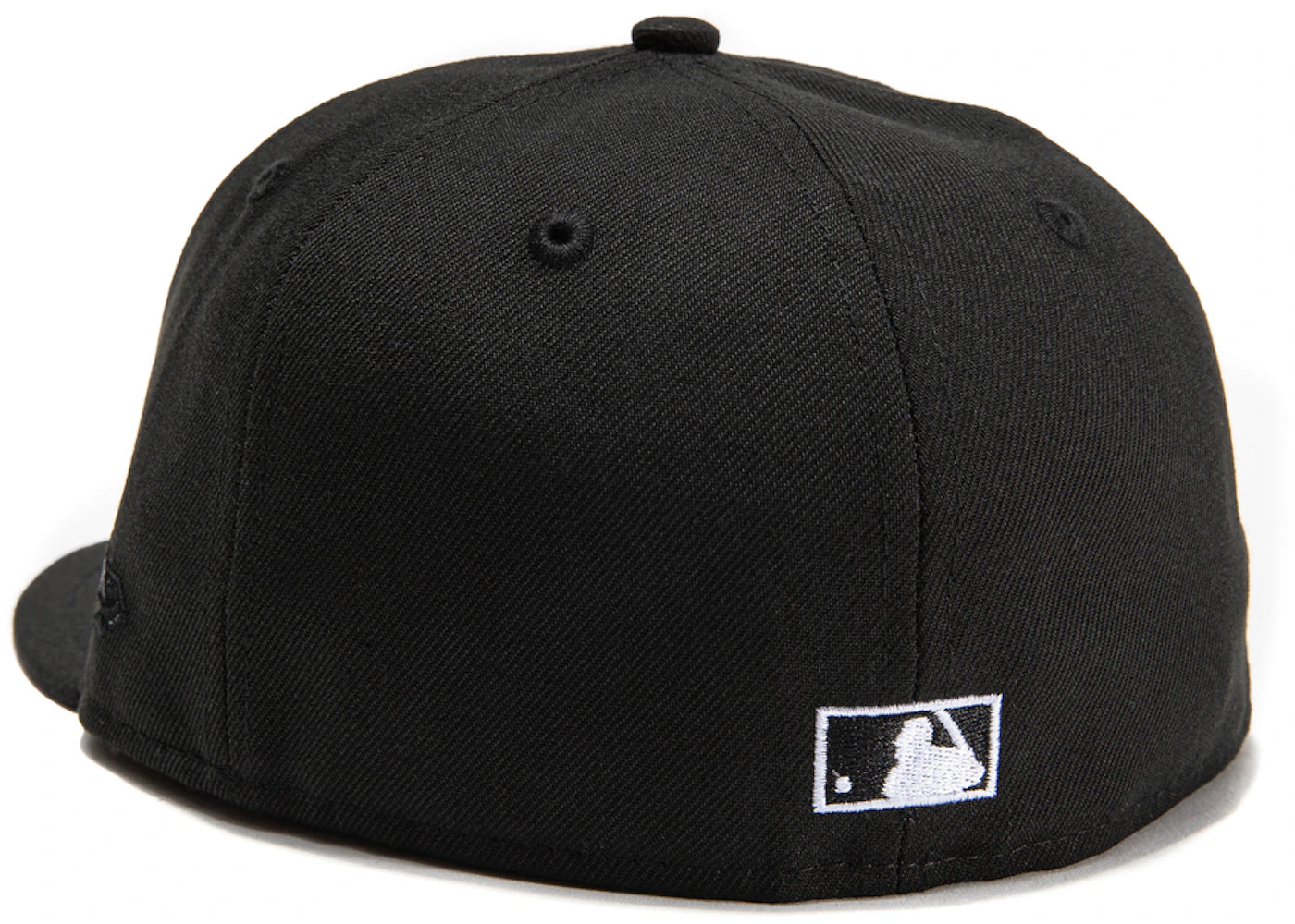 New Era New York Yankees Aux Pack Vol 2 2000 World Series Patch Hat Club Exclusive 59Fifty Fitted Hat Black/White/Orange - vue secondaire B