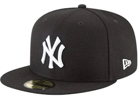 New Era New York Yankees Basic 59Fifty Fitted Cap Black - vue 360