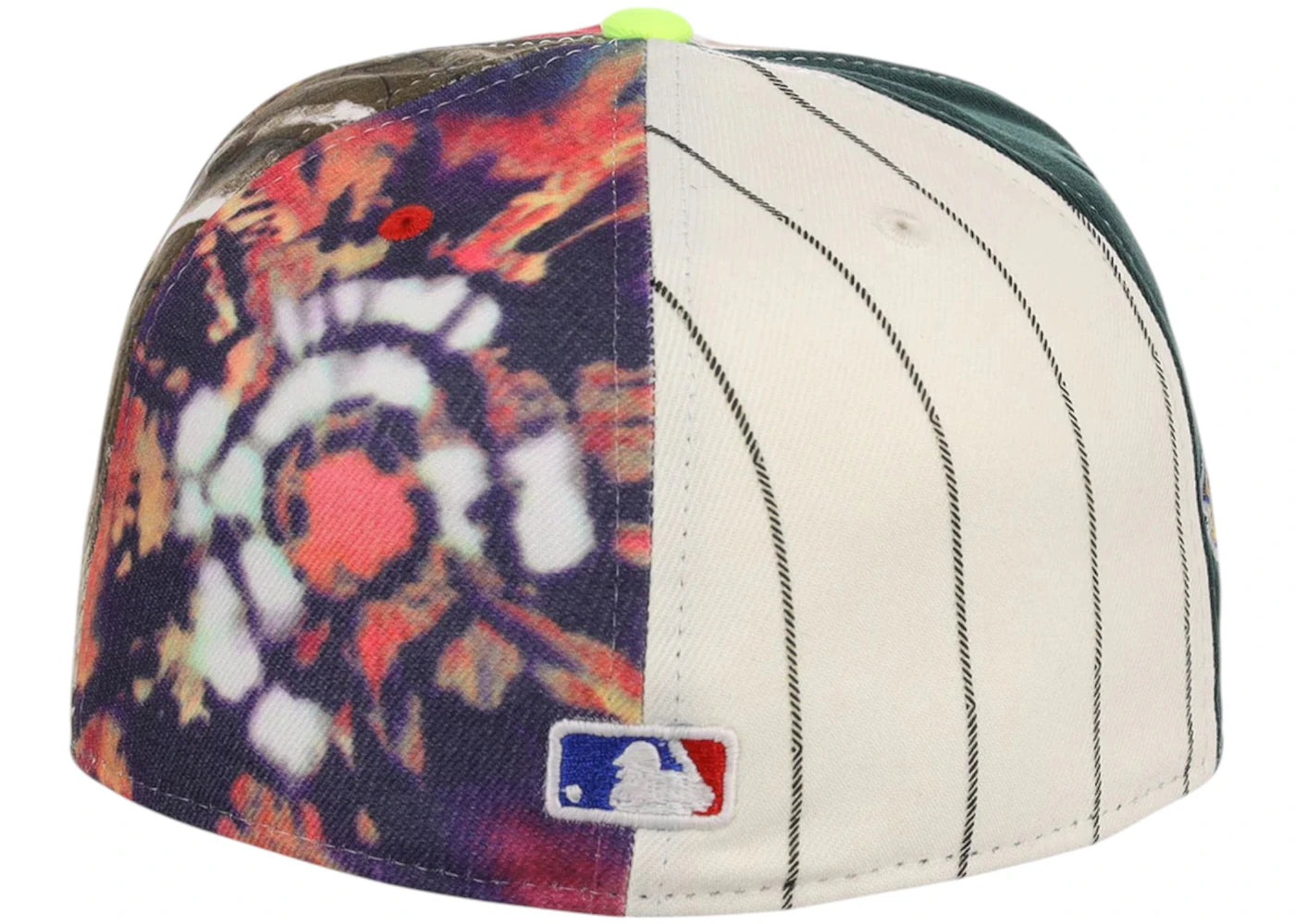 New Era New York Yankees Chase B x MLB Maximal 59Fifty Fitted Cap Multi/Plaid/Pink - vue secondaire B