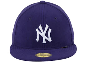 New Era New York Yankees Polartec 59Fifty Fitted Hat Navy - vue 360