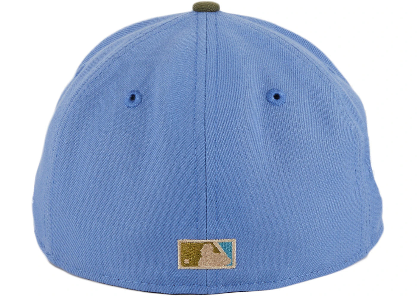 New Era San Francisco Giants Great Outdoors 25th Anniversary Patch Hat Club Exclusive 59Fifty Fitted Hat Indigo/Olive - vue secondaire B
