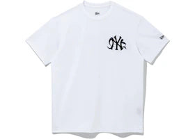 New Era x BTS x MLB Black Swan New York Yankees T-Shirt White - vue 360