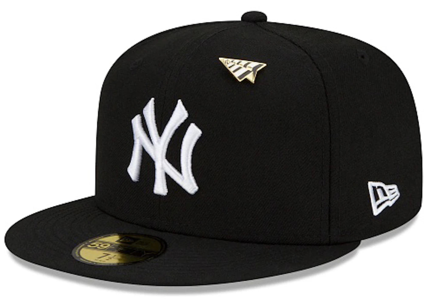 New Era x Paper Planes New York Yankees 59Fifty Fitted Hat Black - vue 360