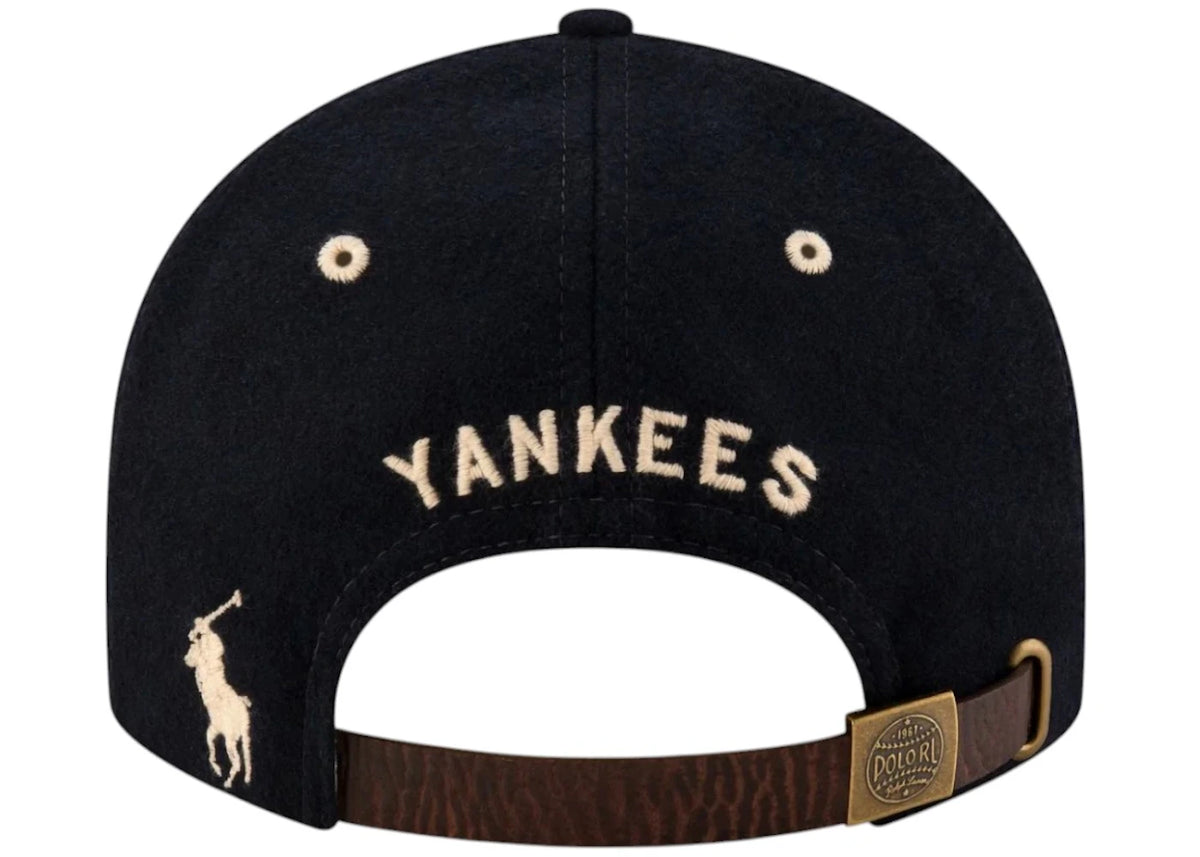 New Era x Ralph Lauren Retro Crown FIFTY Snapback Cap Navy - vue secondaire A