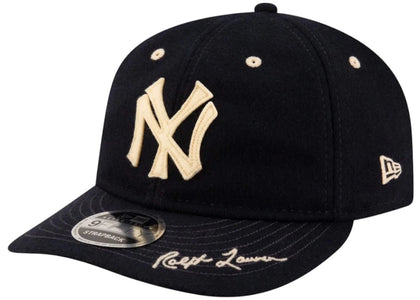New Era x Ralph Lauren Retro Crown FIFTY Snapback Cap Navy - authentic New Era product