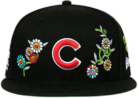 New Era x Takashi Murakami x MLB World Tour Tokyo Series 2025 New Era 59Fifty Cubs Fitted Hat Black - vue 360