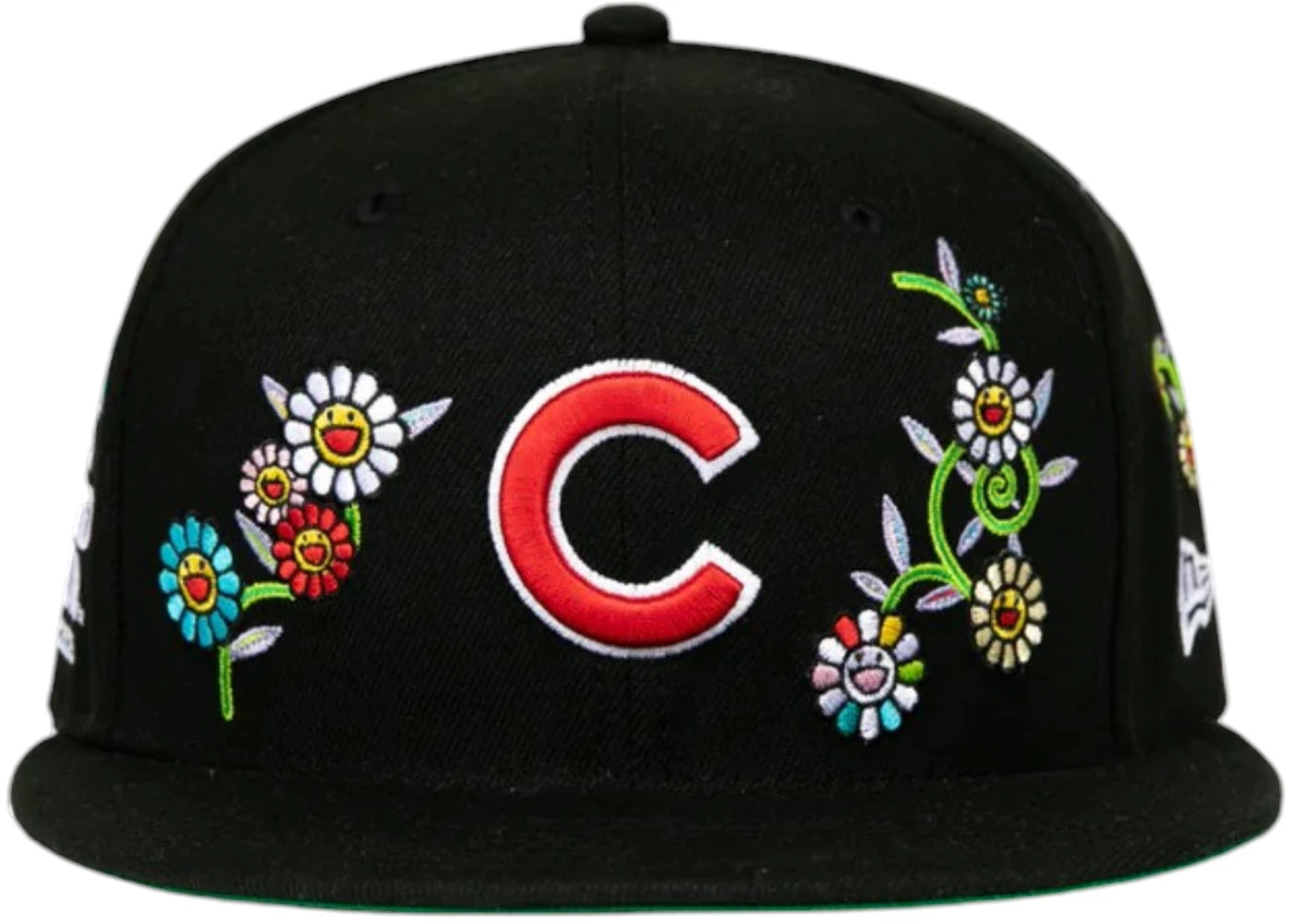 New Era x Takashi Murakami x MLB World Tour Tokyo Series 2025 New Era 59Fifty Cubs Fitted Hat Black - vue secondaire A