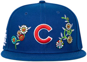 New Era x Takashi Murakami x MLB World Tour Tokyo Series 2025 New Era 59Fifty Cubs Fitted Hat Blue - authentic New Era pro...