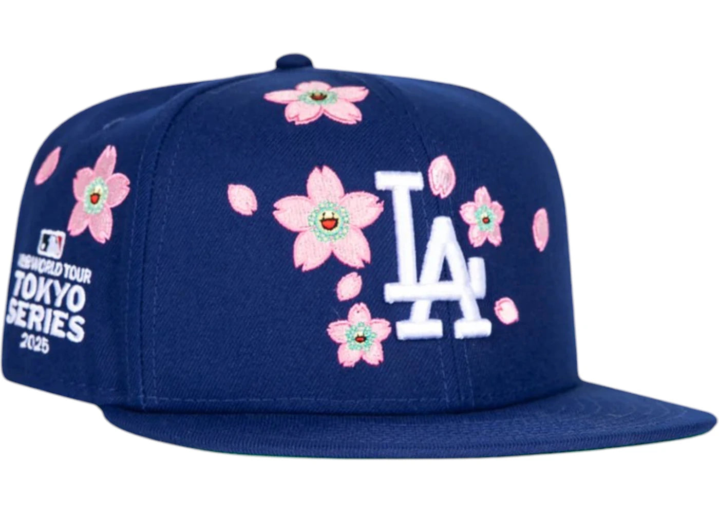 New Era x Takashi Murakami x MLB World Tour Tokyo Series 2025 New Era 59Fifty Dodgers Fitted Hat Blue