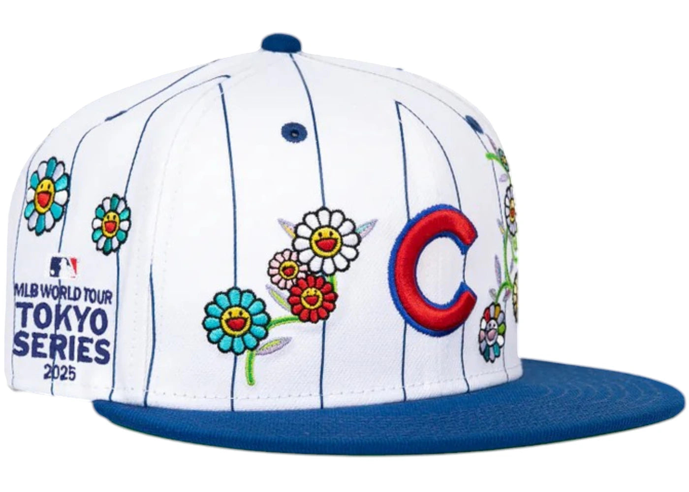 New Era x Takashi Murakami x MLB World Tour Tokyo Series 2025 New Era 9Fifty Cubs Snapback Hat Multicolor - vue secondaire B