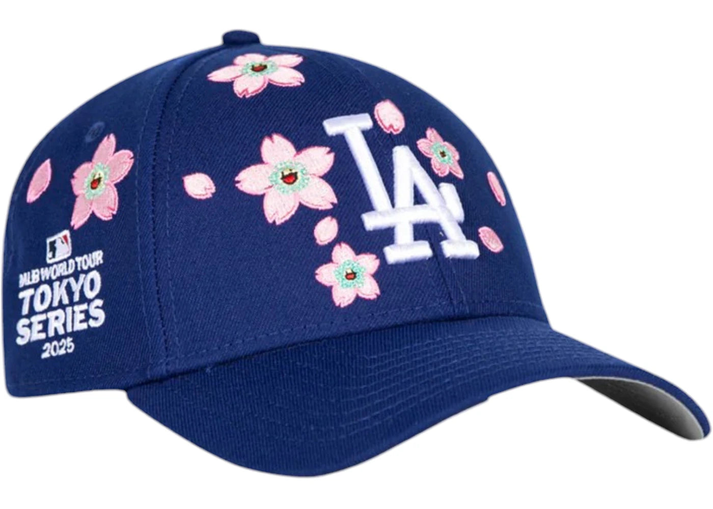 New Era x Takashi Murakami x MLB World Tour Tokyo Series 2025 New Era 9Forty Dodgers Snapback Hat Blue
