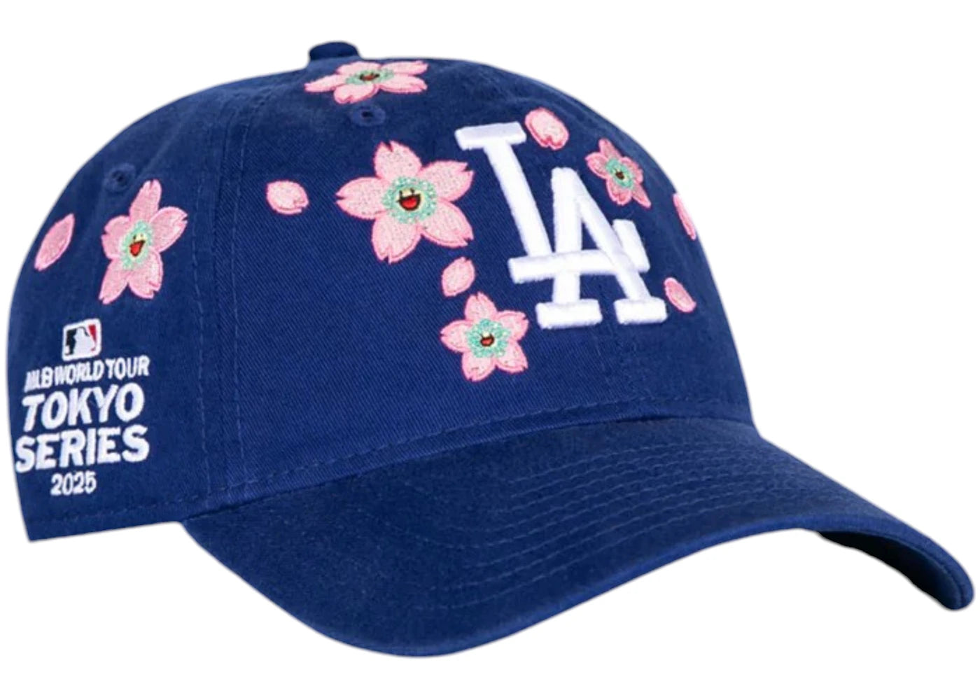 New Era x Takashi Murakami x MLB World Tour Tokyo Series 2025 New Era 9Twenty Dodgers Strapback Hat Blue