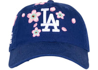 New Era x Takashi Murakami x MLB World Tour Tokyo Series 2025 New Era 9Twenty Dodgers Strapback Cap Blau
