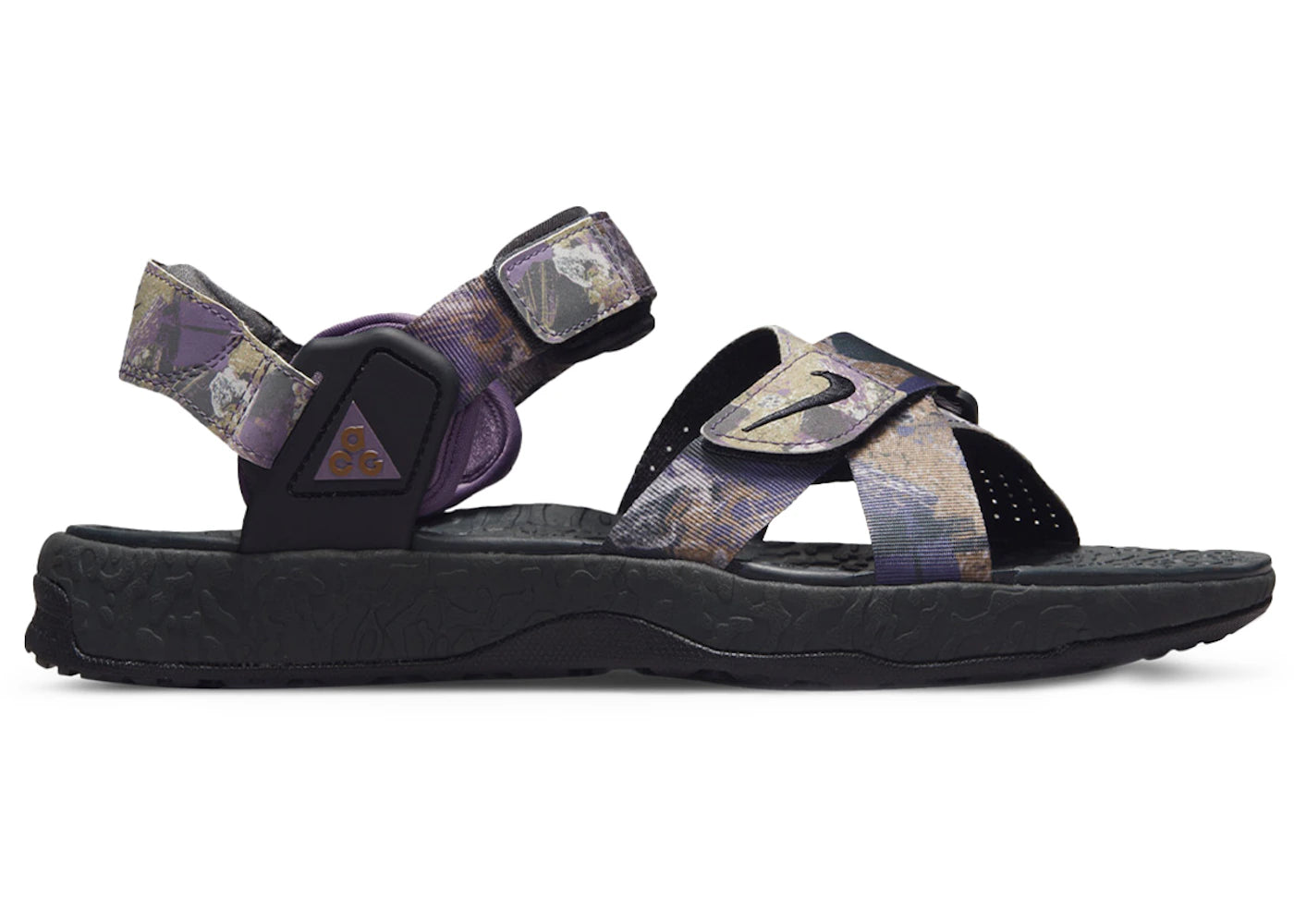 Nike ACG Air Deschutz+ SE Dark Driftwood Canyon Purple - vue 360