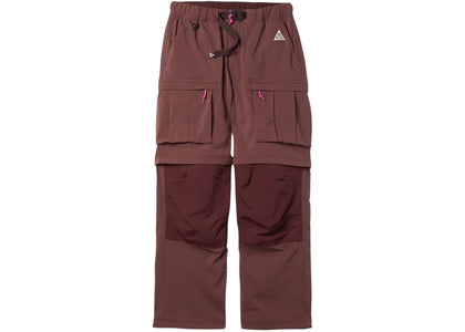 Nike ACG Smith Summit Zip Off Cargo 2-in-1 Pant Burgundy Crush - authentic Nike product