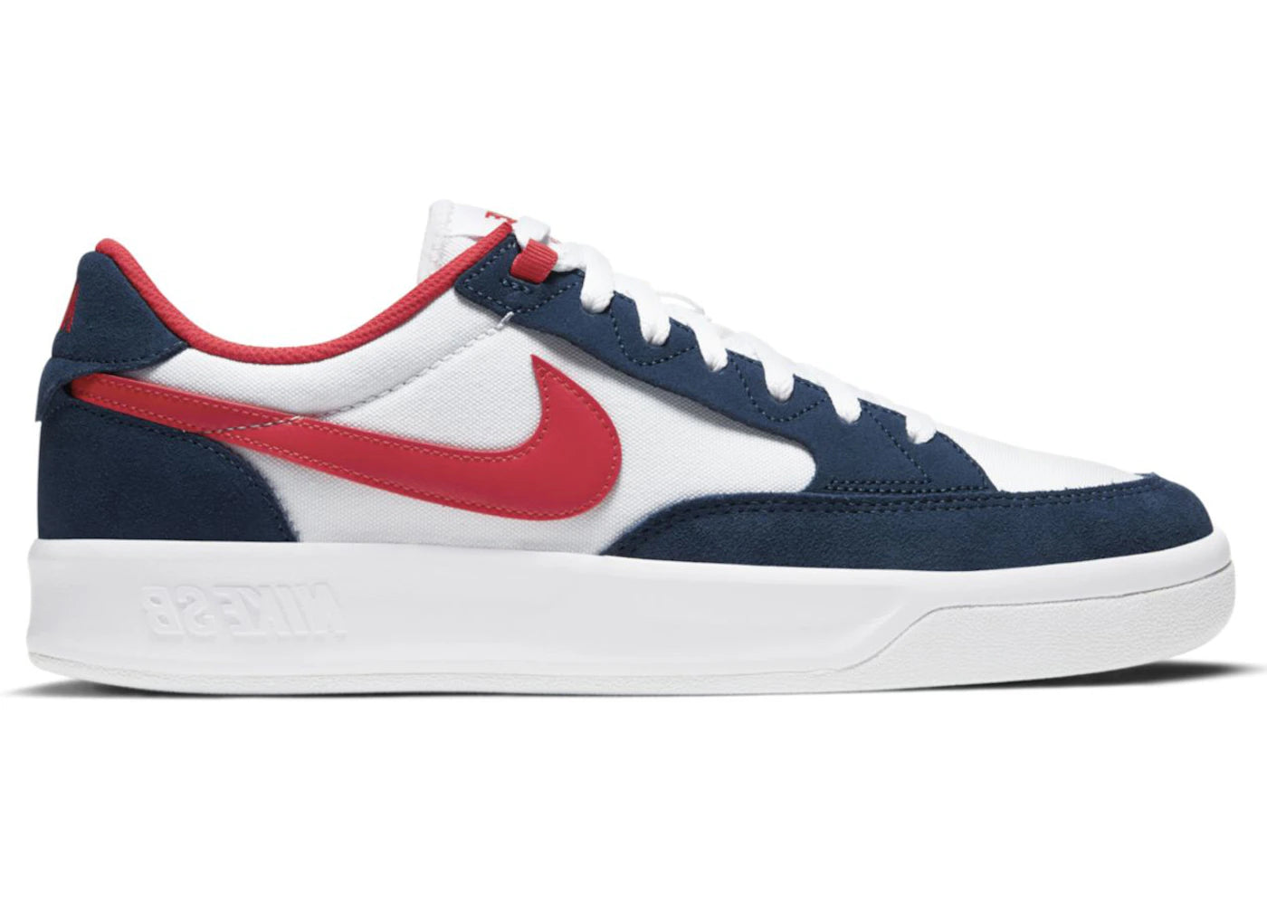 Nike Adversary SB Premium Navy University Red - vue 360
