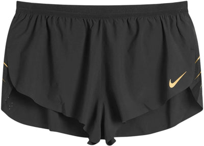 Nike AeroSwift x Jakob 2" Running Shorts Black/Metallic Gold