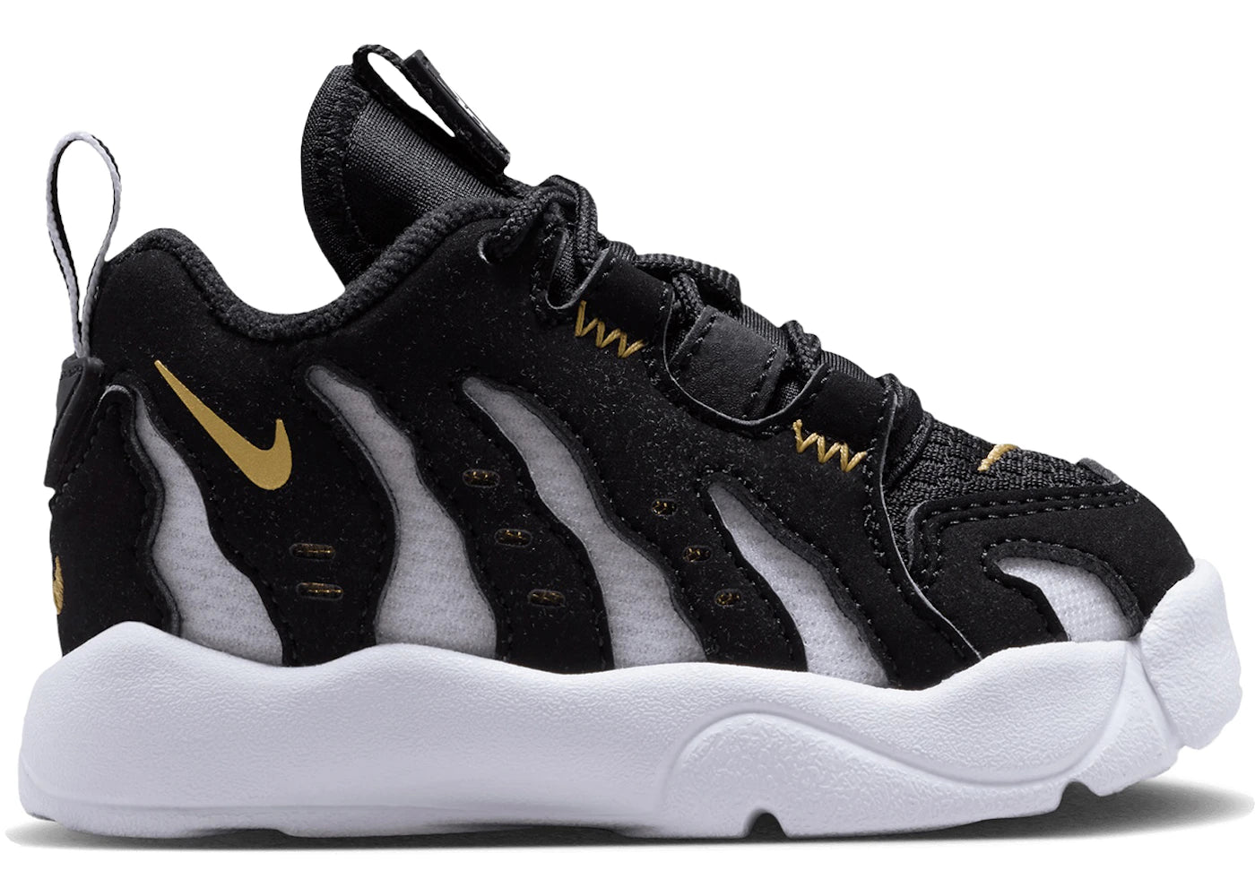 Nike Air DT Max '96 Low Black Metallic Gold (TD) - vue 360